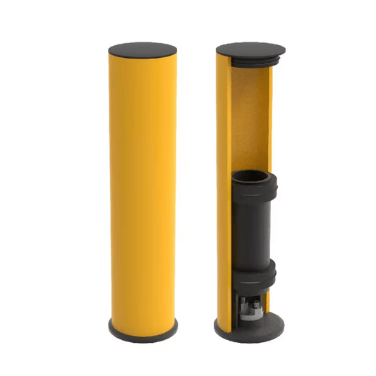 Storage Safety protection PP Plastic Posts Flexible Rebound Anti-collision Column Bollard for Logistics Indoor Safety protection