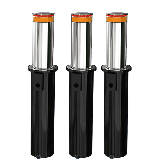 Fully Automatic Lifting Road Pile Electric Telescopic Roadblock Lifting Column Hydraulic Parking Bollard for Schools and Parks