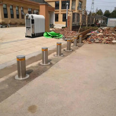 Fully Automatic Lifting Road Pile Electric Telescopic Roadblock Lifting Column Hydraulic Parking Bollard for Schools and Parks