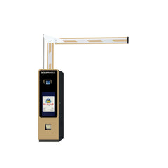 Customized Steel Parking Barrier Gate Machine with Multi-Country License Plate Recognition Integration