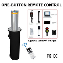 Hydraulic Rising Driveway Bollard Automatic Residential Car Anti Theft Post Canada Bollard Barrier