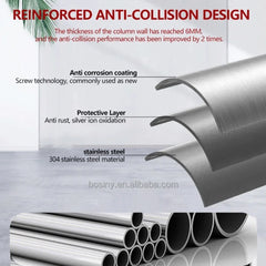 Hydraulic Rising Driveway Bollard Automatic Residential Car Anti Theft Post Canada Bollard Barrier