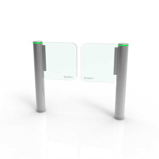 Bosiny SW880 Swing Gate Supermarket Imported Exported 304 Stainless Steel Double Door Barrier Gate CE