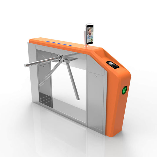 BSN-T4030 Tripod Turnstile with IC Facial Recognition and LCD Display Screen
