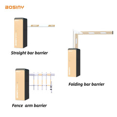 Bosiny Barrier Gate Parking Car Parking System Boom Barrier Gate Car Park Barrier Gate Manufacturers