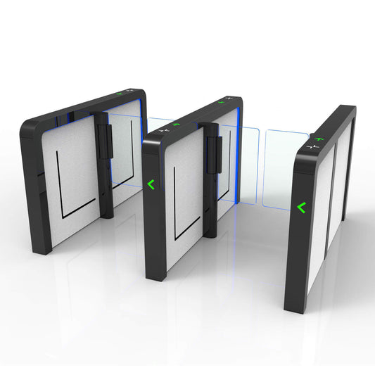 Bosiny S750 Speed Gate Swing Barrier Turnstile with RFID QR Code and Facial Recognition
