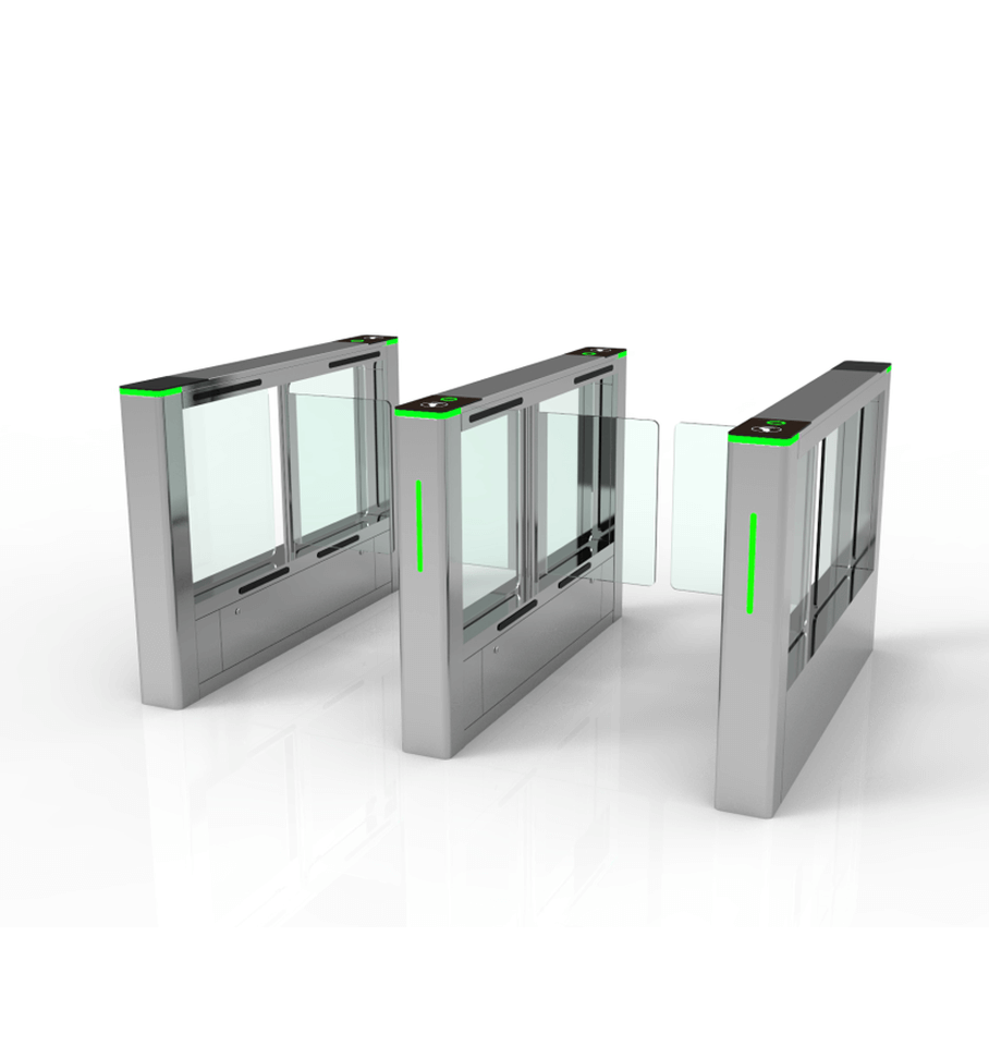 Bosiny SW730 Swing Barrier Turnstile Gate with Face Recognize Entry Control System