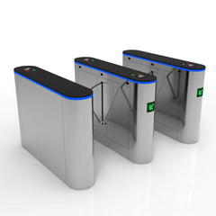 Bosiny F600 Customized Luxury Brushed Stainless Steel Wing/Swing Gate RFID Face Recognition