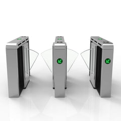 Bosiny F601 Customized Luxury Stainless Steel Gold Security Access Control RFID Reader Speed Gate Turnstile for Gym Office Building Airport