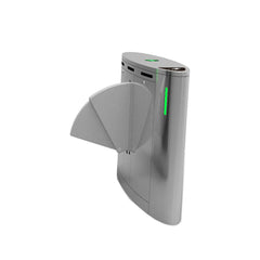 Bosiny F810 304 Stainless Steel Double-Layer PU Wing Gate Flap Barrier Turnstile Anti-Collision Flap Barrier Turnstile