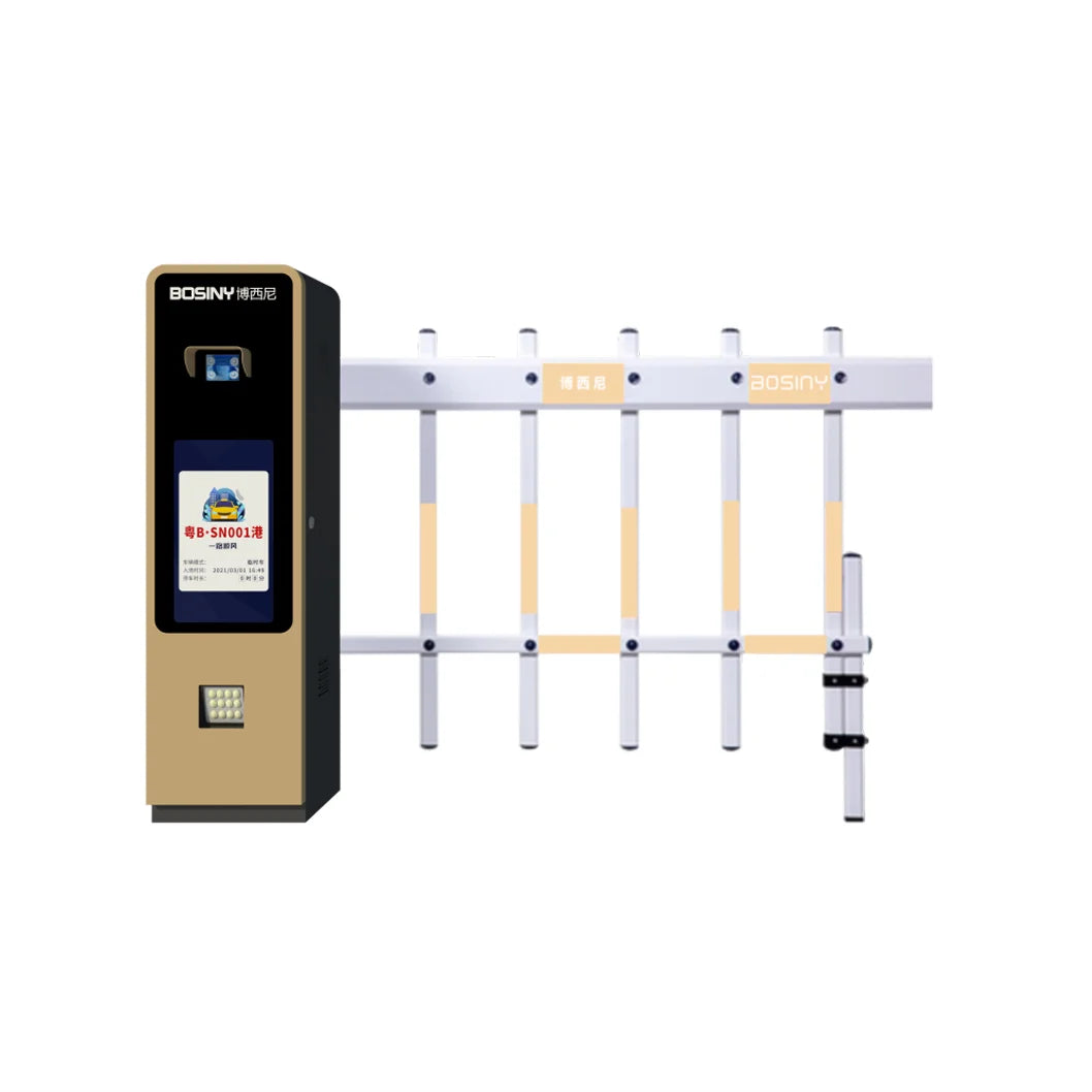 Customized Steel Parking Barrier Gate Machine with Multi-Country License Plate Recognition Integration