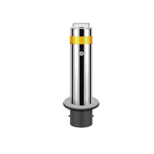 Customized Road Security Bollard 304 Stainless Steel 600mm Anti Collision Removable Anti-ramming Barrier Bollard Warning Post