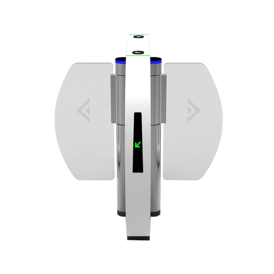 Bosiny S890 Personalized Spherical Ultra-thin 304 Stainless Steel Chassis Speed Gate Swing Acrylic Door Wing Brake Luxury Turnstile