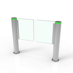 Bosiny SW880 Swing Gate Supermarket Imported Exported 304 Stainless Steel Double Door Barrier Gate CE