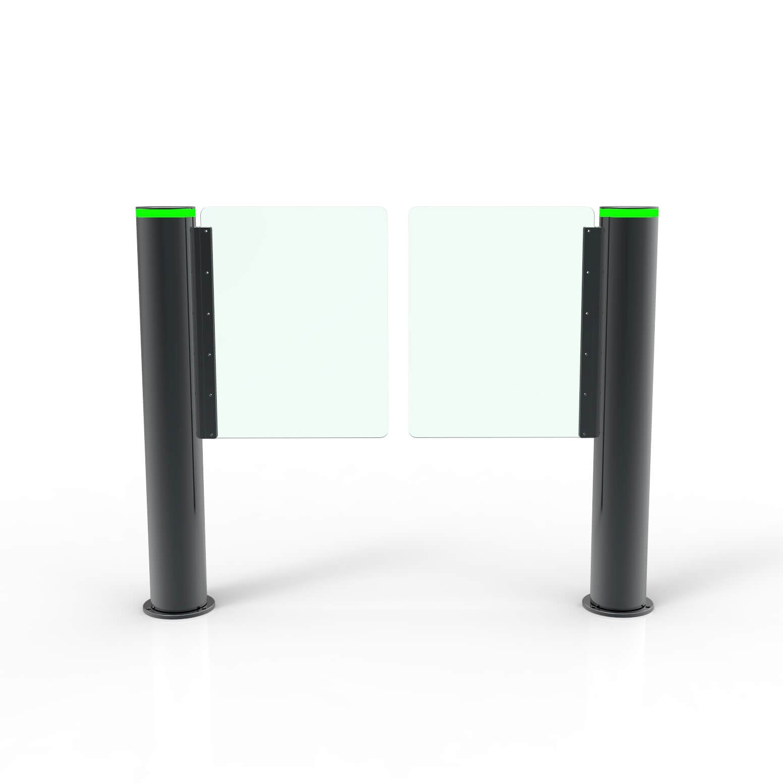 Bosiny SW880 Swing Gate Supermarket Imported Exported 304 Stainless Steel Double Door Barrier Gate CE