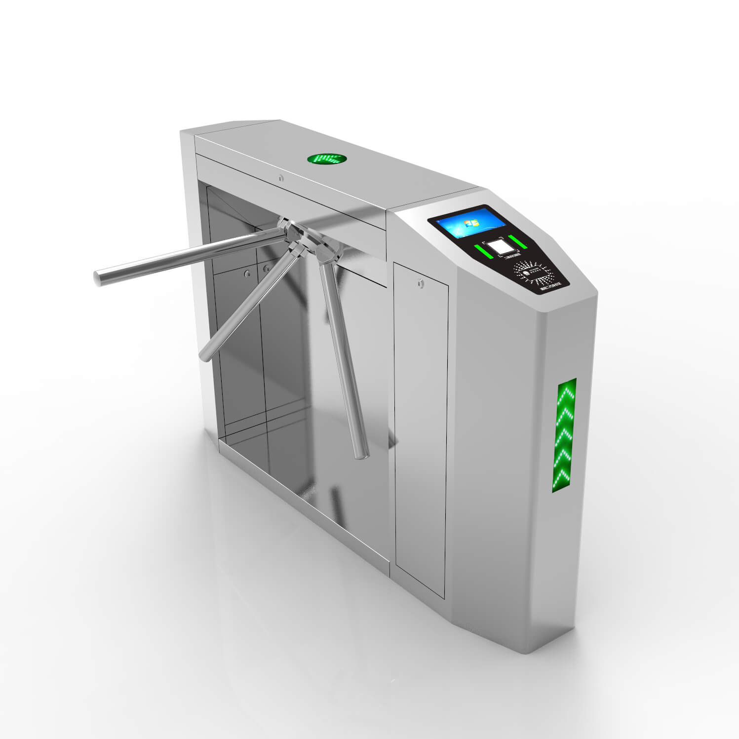 BSN-T4000 Gaming Room Amusement Park Stadium Entrance Tripod Gate Smart Ticket Management System