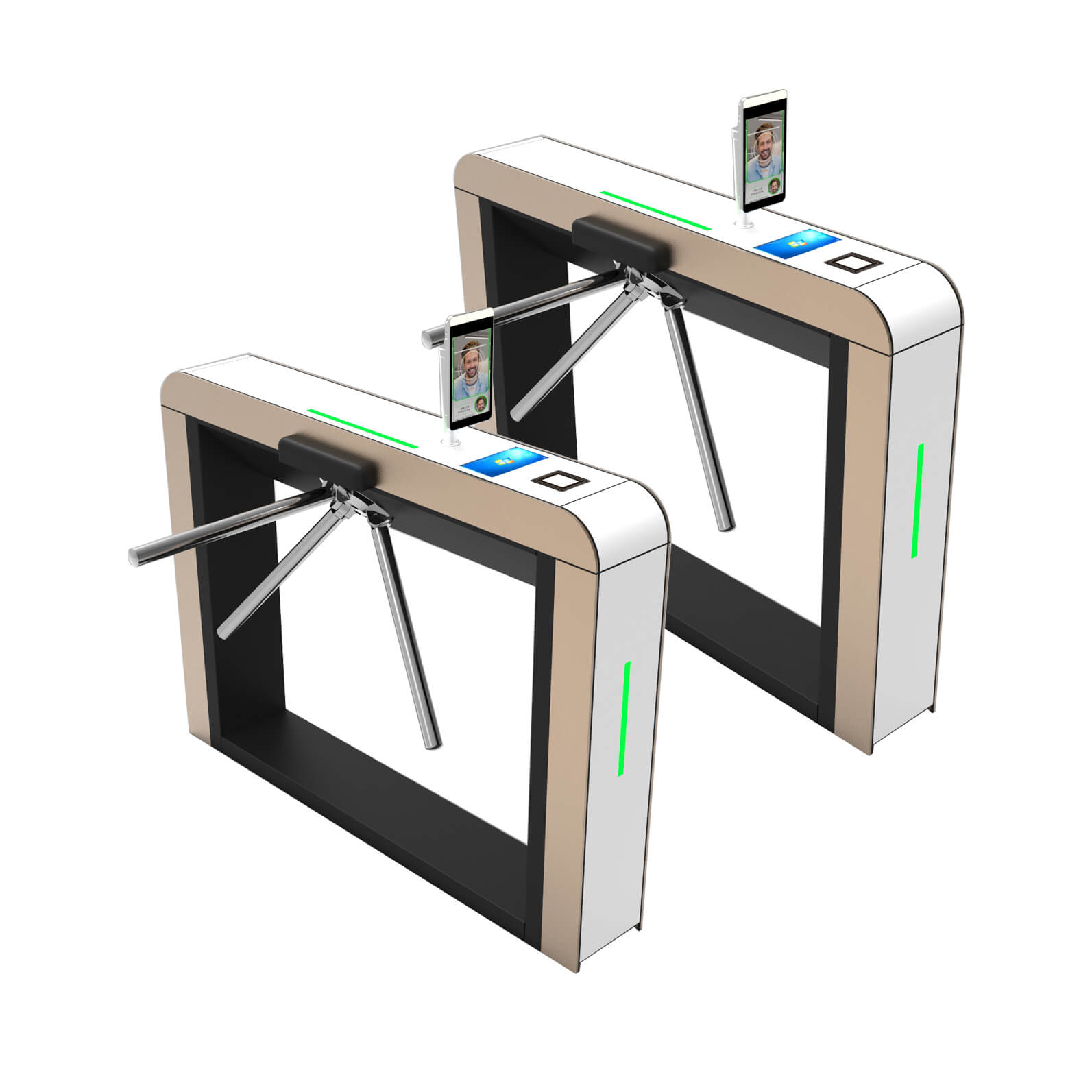 BSN-T4020 High End Customized Access Channel Control Tripod Turnstile