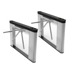 BSN-T4040 Thin Body Stainless Steel Triple Bar Turnstile RIFD Recognition Gate