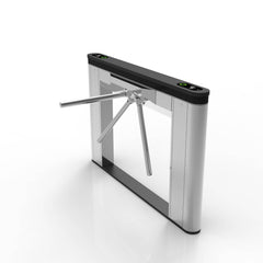 BSN-T4040 Thin Body Stainless Steel Triple Bar Turnstile RIFD Recognition Gate