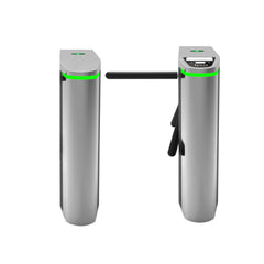 BSN-TR280 Luxury Auto Tripod Turnstile Stainless Steel Barrier Channel & QR RFID Recognition Safety Control