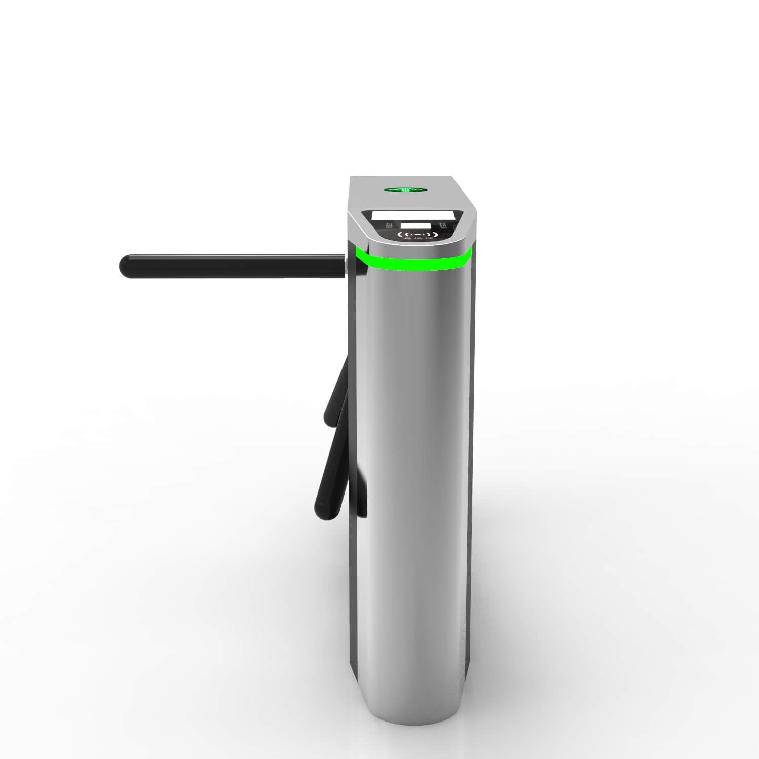 BSN-TR280 Luxury Auto Tripod Turnstile Stainless Steel Barrier Channel & QR RFID Recognition Safety Control