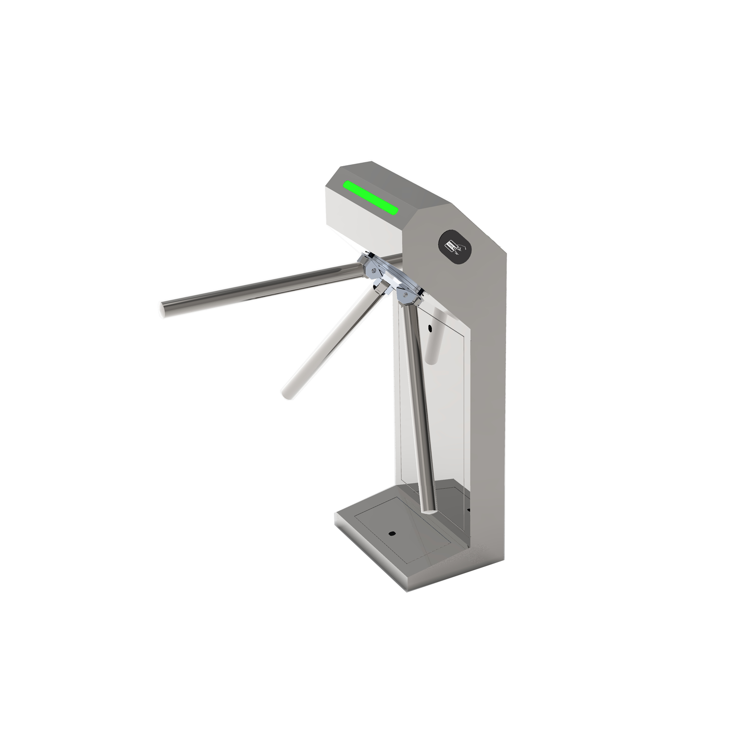 BSN-TR321 Stainless Steel Tripod Turnstile with Led Light Indicator