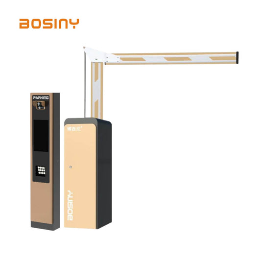 Automatic Parking Boom Barrier Gate Curved-Arm Smart Parking System for Factory Park Toll