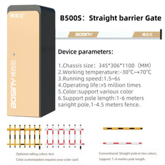 Fence Barrier Gate Full Automatic Mechanical Boom Barrier Gate for Parking