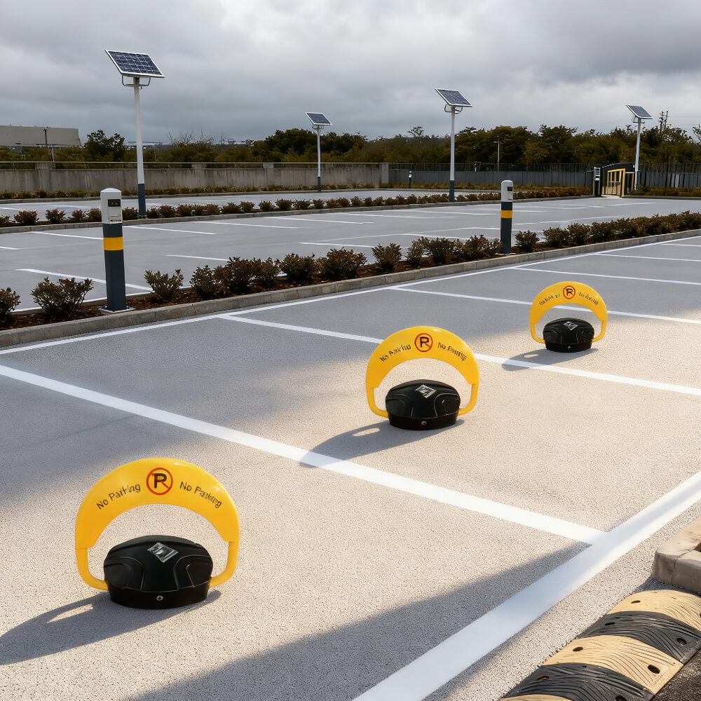 CE Certification Electric Remote Control Solar Power Parking Lot Locks