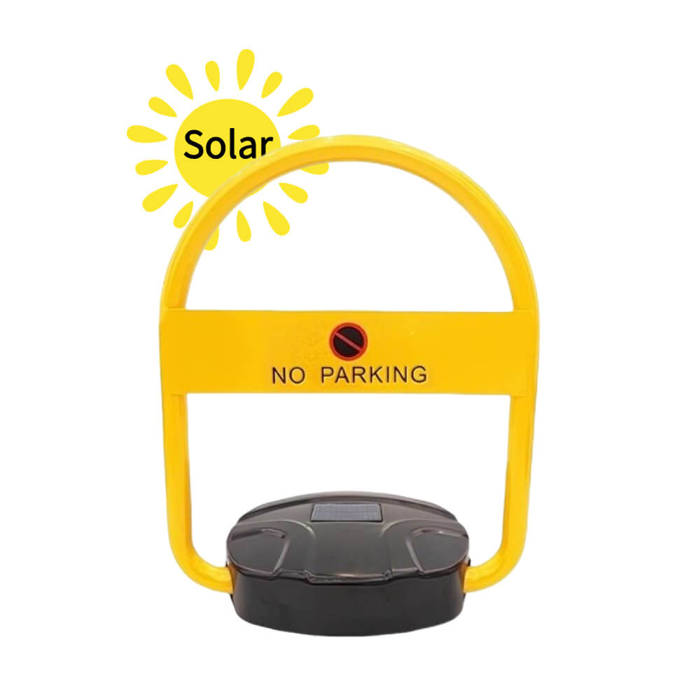 High O Type Smartphone-controlled Solar Parking Reservation Lock