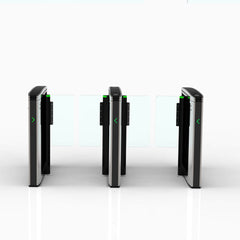 Bosiny S6005 High Security Swing Barrier Gate for Pedestrian Access Control Face Recognition Turnstile