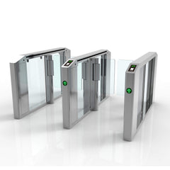 Bosiny S740 Speed Gate with RFID IC Card QR Code for Office Building Oblique Section