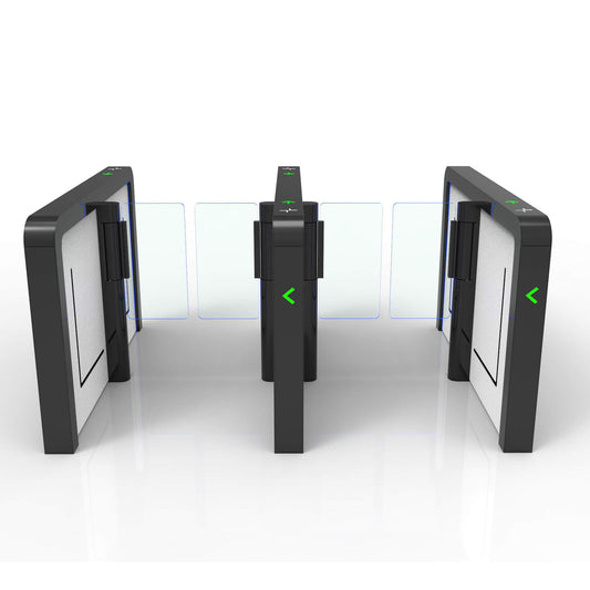 Bosiny S750 Speed Gate Swing Barrier Turnstile with RFID QR Code and Facial Recognition
