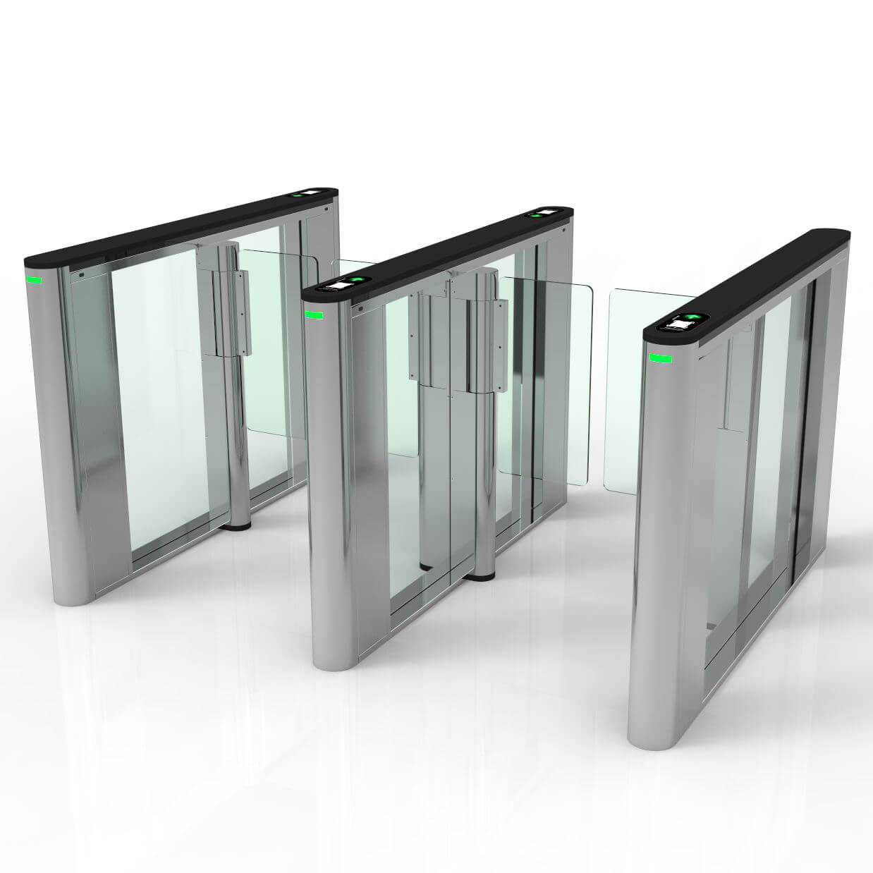 Bosiny S770 Luxurious Slim Profile Speed Gate Turnstil