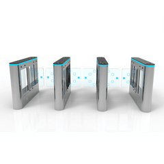 Bosiny SW600 Custom Channel Width 1000mm 304 Stainless Steel RFID Access Control Turnstile Automatic Small Swing Turnstile Barrier Gate